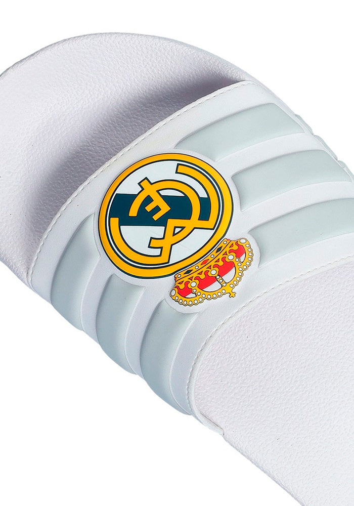 Real Madrid Fanswear Flip-Flops 2026-2027 White-Solid Grey