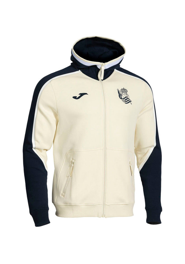 Real Sociedad Fanswear Jacket 2026-2027 Beige