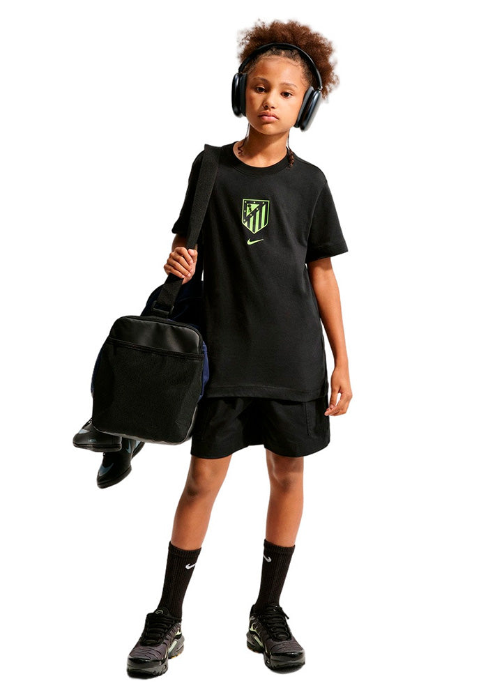 Atlético de Madrid Kids Fanswear T-Shirt 2026-2027 Black