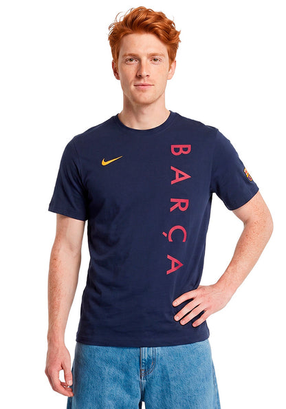 FC Barcelona Fanswear T-Shirt 2026-2027 Blackened Blue