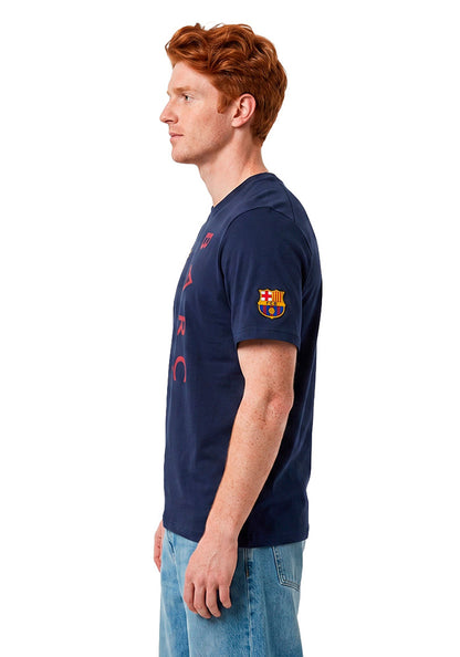 FC Barcelona Fanswear T-Shirt 2026-2027 Blackened Blue
