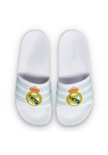 Real Madrid Fanswear Flip-Flops 2026-2027 White-Solid Grey