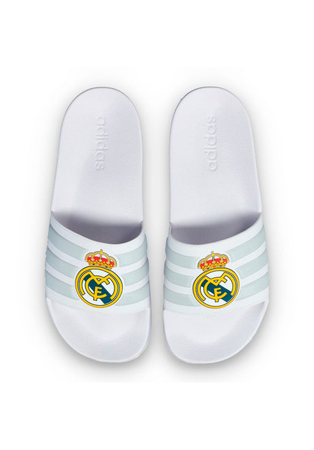 Chanclas Real Madrid Fanswear 2026-2027 White-Solid grey
