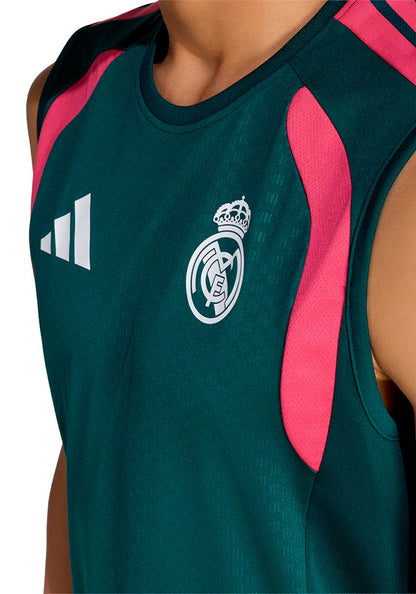 Camiseta Sin mangas Real Madrid Training 2026-2027 aurora ivy/wild pink
