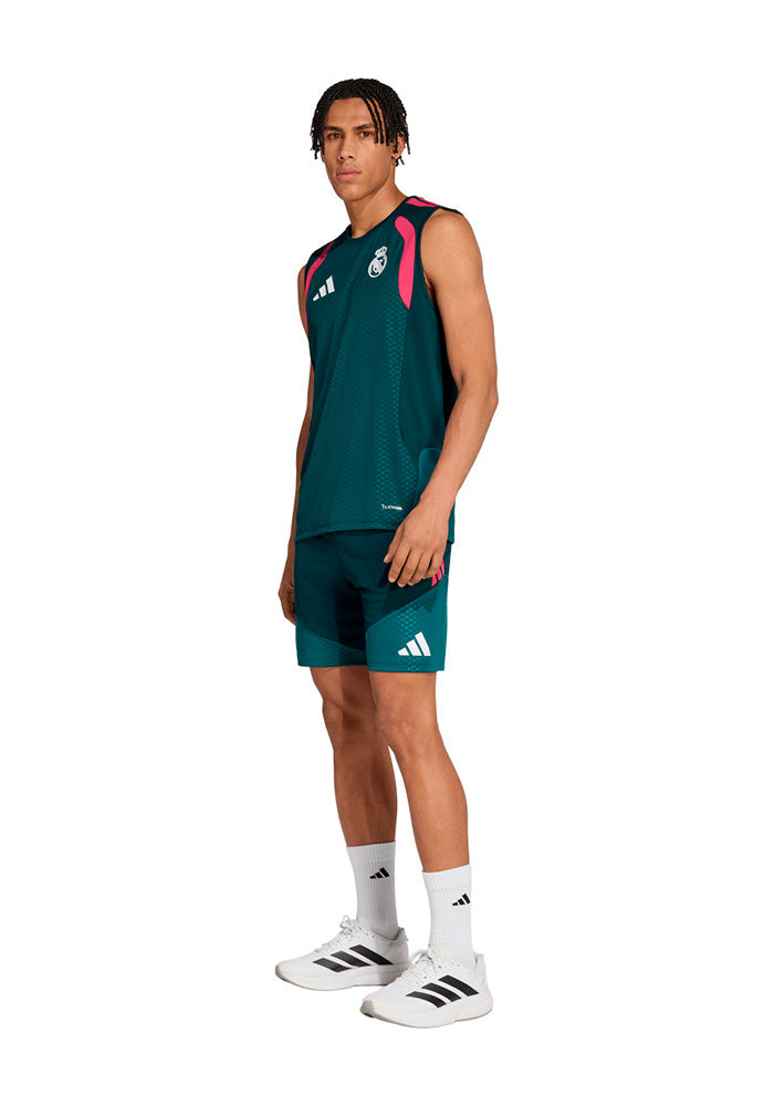 Camiseta Sin mangas Real Madrid Training 2026-2027 aurora ivy/wild pink