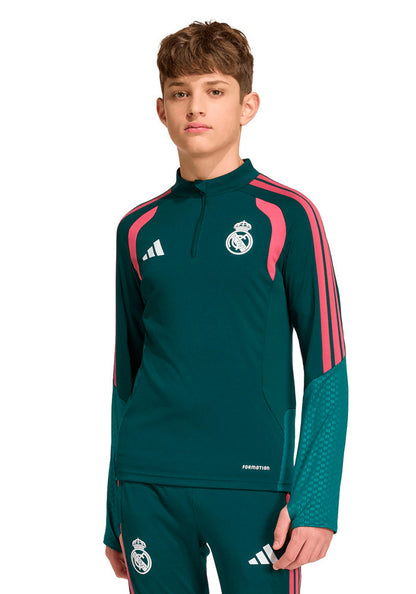 Real Madrid Training Sweatshirt 2026-2027 Kids Aurora Ivy-Wild Pink