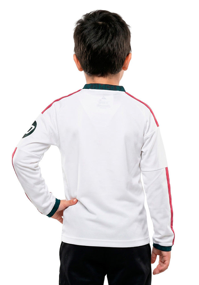 Camiseta Real Madrid Primera Equipación M/L 2026-2027 Niño White