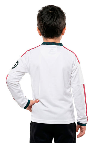 Camiseta Real Madrid Primera Equipación M/L 2026-2027 Niño White