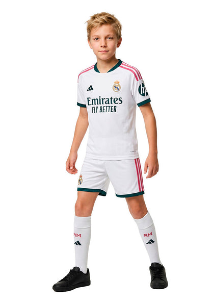 Real Madrid Home Kit Set 2026-2027 Kids White