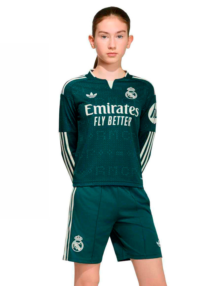 Real Madrid Second Shirt Long Sleeve 2026-2027 Kids