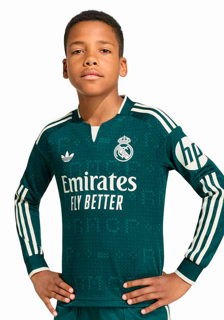 Real Madrid Second Shirt Long Sleeve 2026-2027 Kids