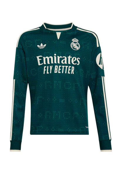 Real Madrid Second Shirt Long Sleeve 2026-2027 Kids