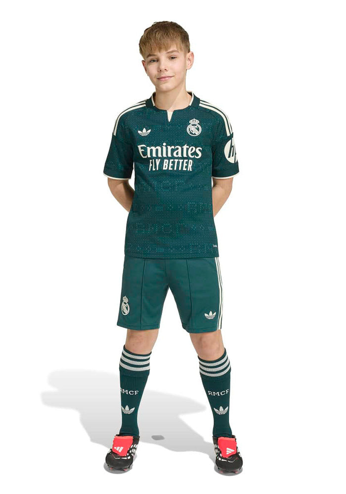 Conjunto Real Madrid Segunda Equipación 2026-2027 Niño aurora ivy