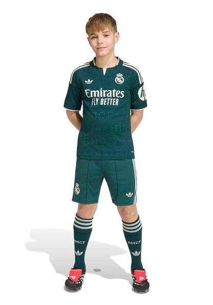 Conjunto Real Madrid Segunda Equipación 2026-2027 Niño aurora ivy