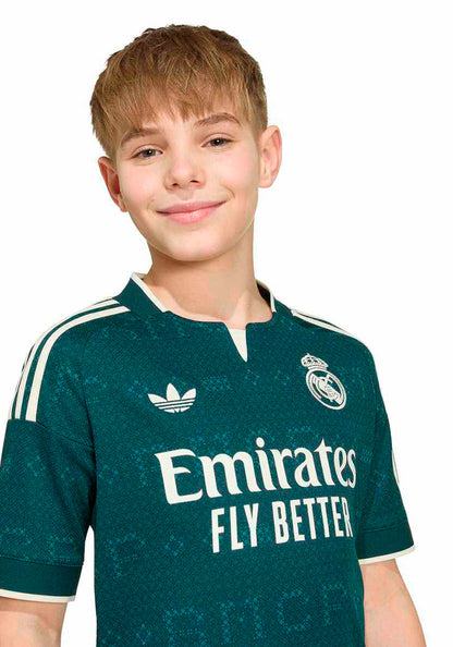 Conjunto Real Madrid Segunda Equipación 2026-2027 Niño aurora ivy