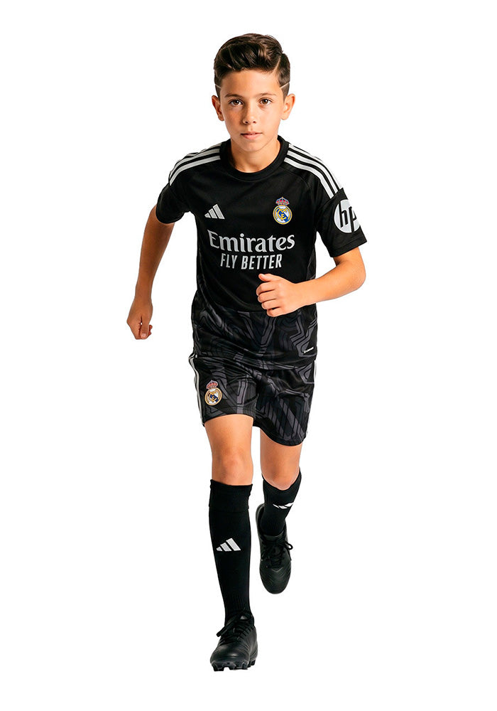 Real Madrid Home Goalkeeper Kit Set 2026-2027 Kids Black