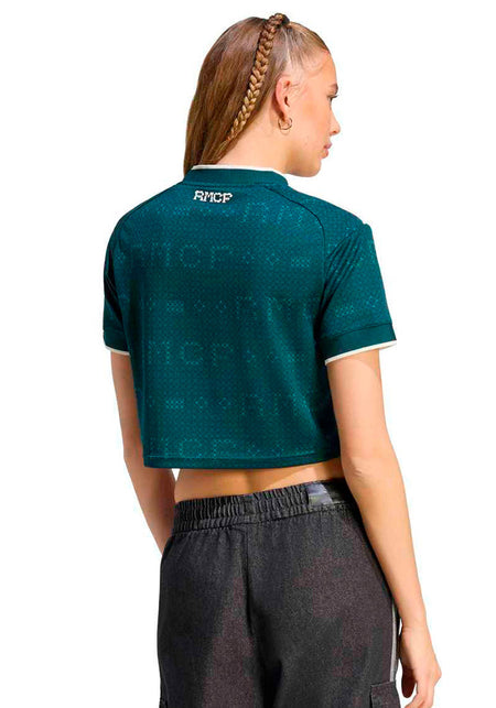 Real Madrid Second Kit Crop-Top Shirt 2026-2027 Women's Aurora Ivy