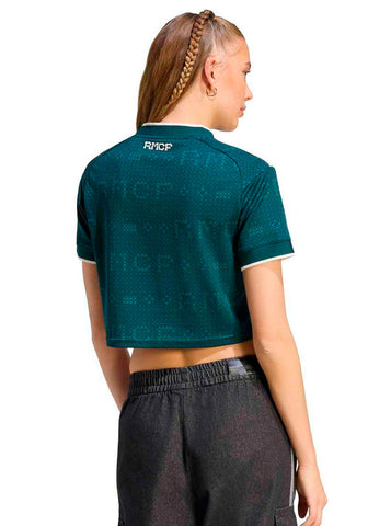 Real Madrid Second Kit Crop-Top Shirt 2026-2027 Women's Aurora Ivy