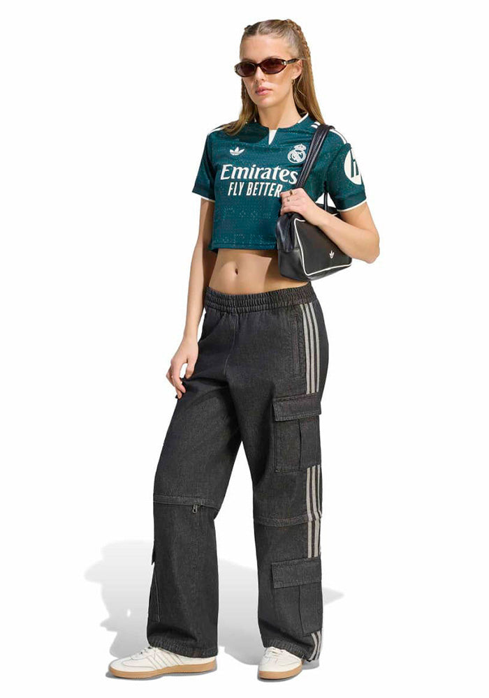 Real Madrid Second Kit Crop-Top Shirt 2026-2027 Women's Aurora Ivy