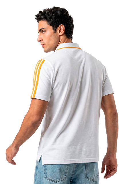 Real Madrid Fanswear Polo 2026-2027 White