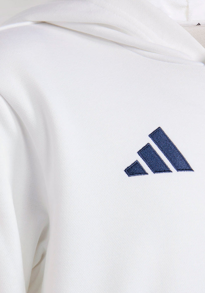 Real Madrid Fanswear Hoodie 2026-2027 Kids White