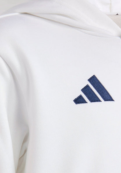 Real Madrid Fanswear Hoodie 2026-2027 Kids White