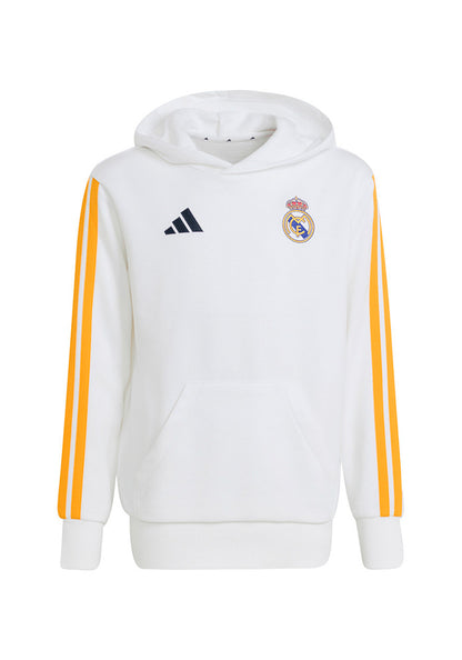 Real Madrid Fanswear Hoodie 2026-2027 Kids White