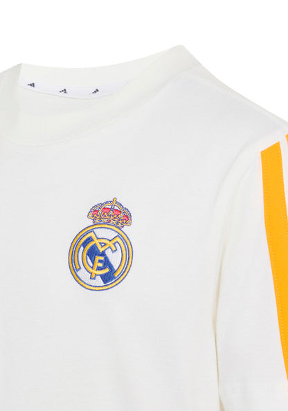 Real Madrid Fanswear T-Shirt 2026-2027 Kids White
