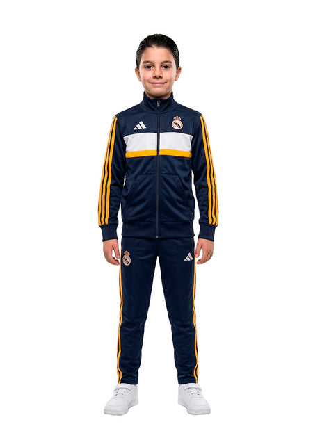 Chándal Real Madrid Fanswear 2026-2027 Niño Night Navy