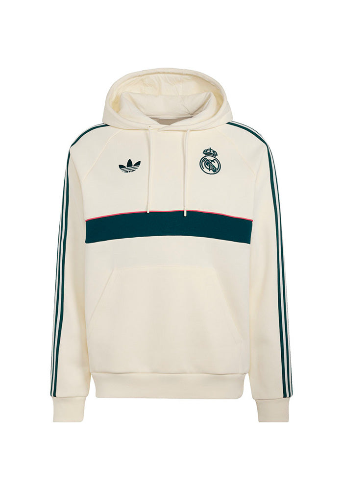 Real Madrid Fanswear Hoodie 2026-2027 Ivory