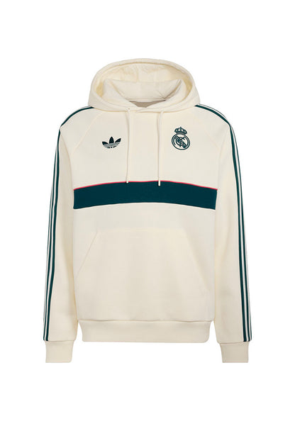 Real Madrid Fanswear Hoodie 2026-2027 Ivory