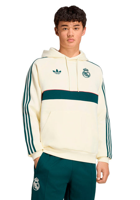 Sudadera Real Madrid Fanswear 2026-2027 ivory