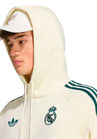 Real Madrid Fanswear Hoodie 2026-2027 Ivory