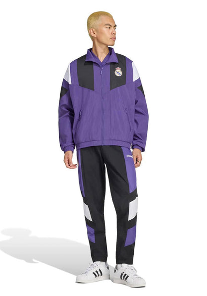 Real Madrid Fanswear Jacket 2026-2027 Purple