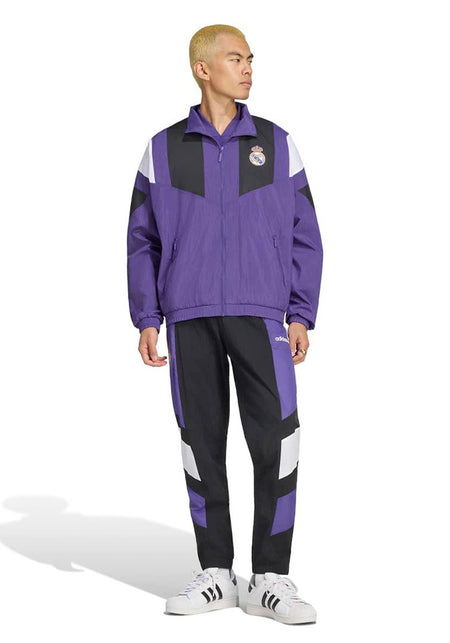 Real Madrid Fanswear Jacket 2026-2027 Purple