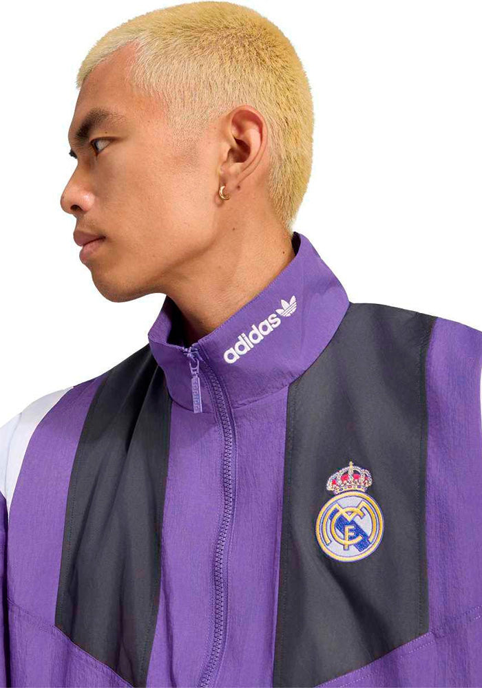 Real Madrid Fanswear Jacket 2026-2027 Purple