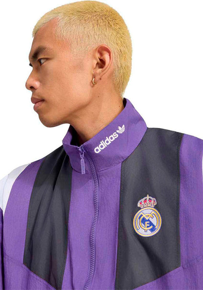 Real Madrid Fanswear Jacket 2026-2027 Purple