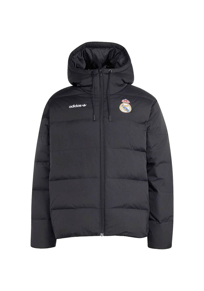 Real Madrid Fanswear Jacket 2026-2027 Black EQT