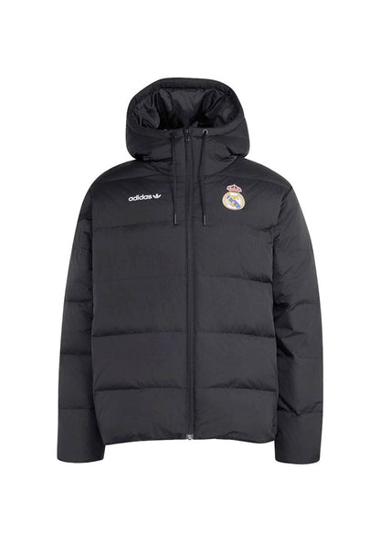 Real Madrid Fanswear Jacket 2026-2027 Black EQT