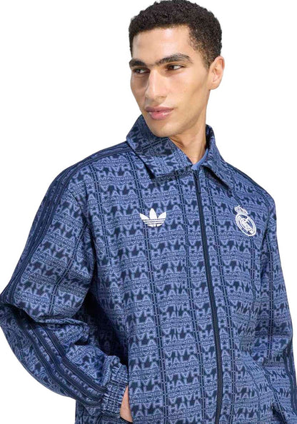 Chaqueta Real Madrid Fanswear 2026-2027 Crew blue