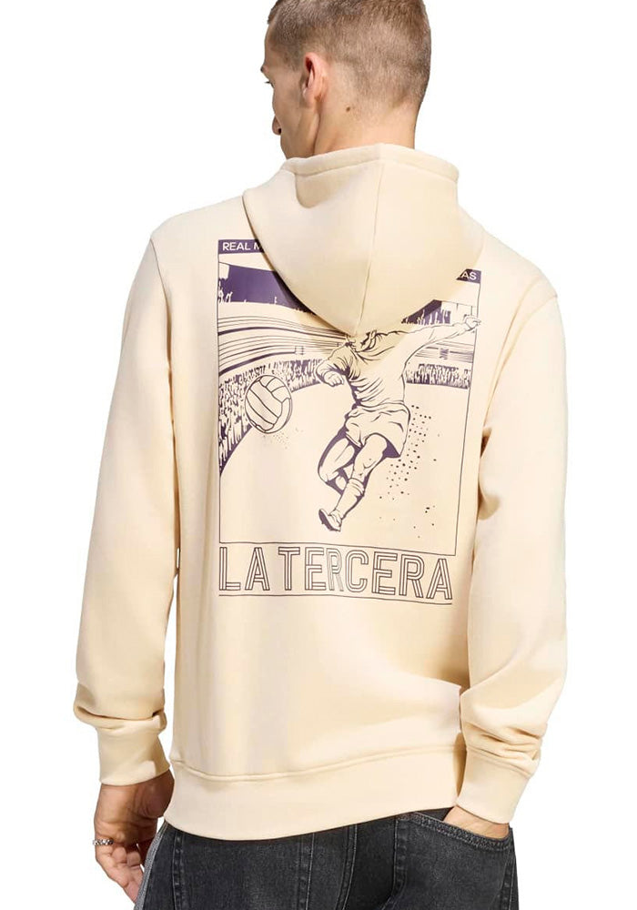 Real Madrid Fanswear Sweatshirt 2026-2027 Sand