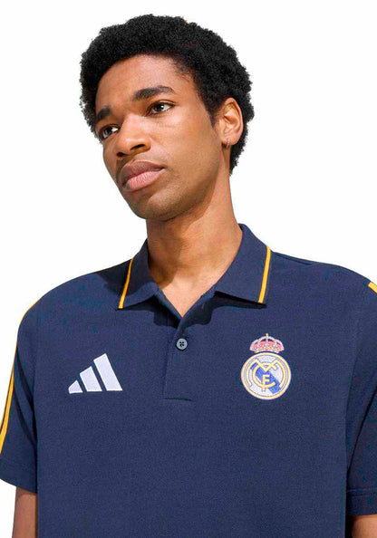 Real Madrid Fanswear Polo Shirt 2026-2027 Night Navy