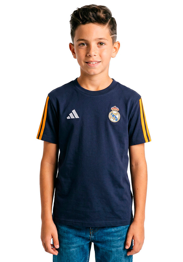 Real Madrid Fanswear T-Shirt 2026-2027 Kids Night Navy