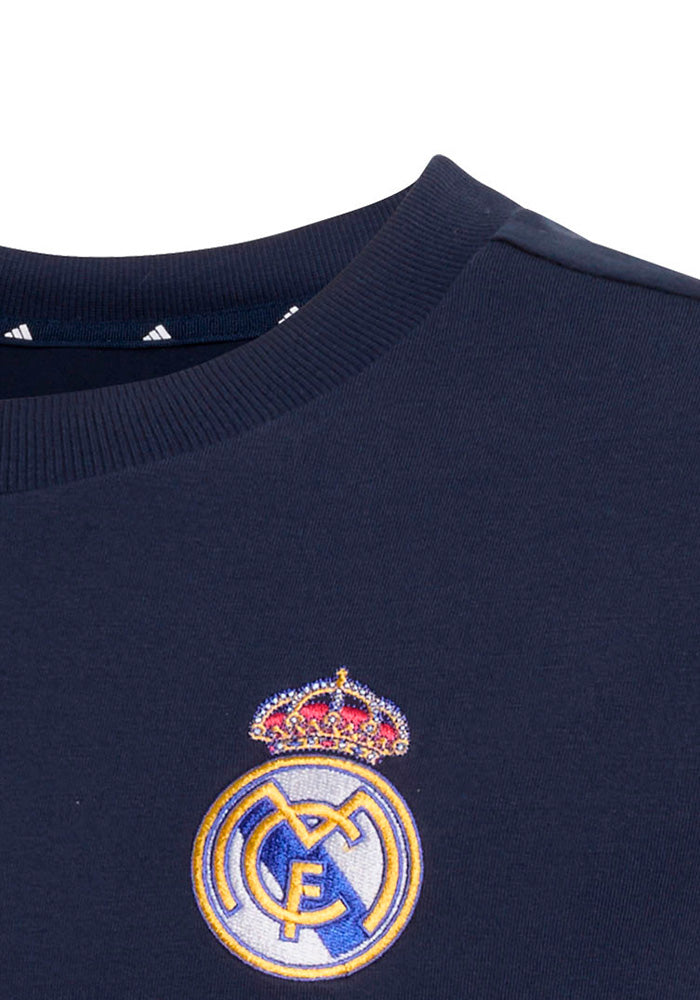 Real Madrid Fanswear T-Shirt 2026-2027 Kids Night Navy