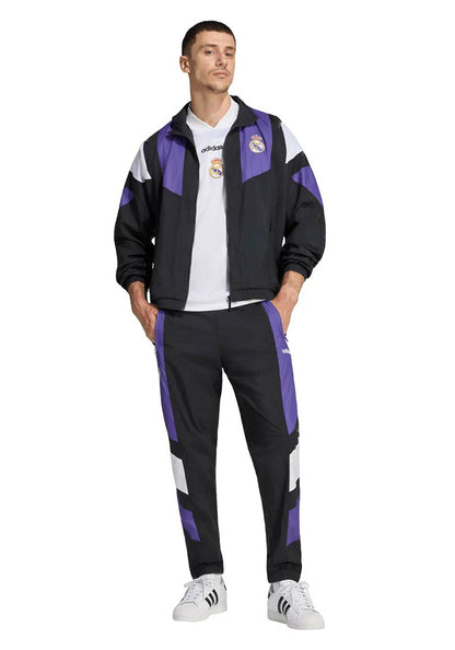 Real Madrid Fanswear Jacket 2026-2027 Black EQT