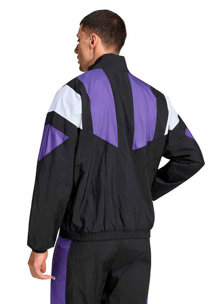 Real Madrid Fanswear Jacket 2026-2027 Black EQT