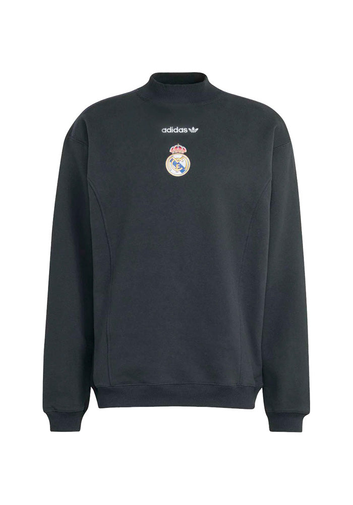 Real Madrid Fanswear Sweatshirt 2026-2027 Black EQT