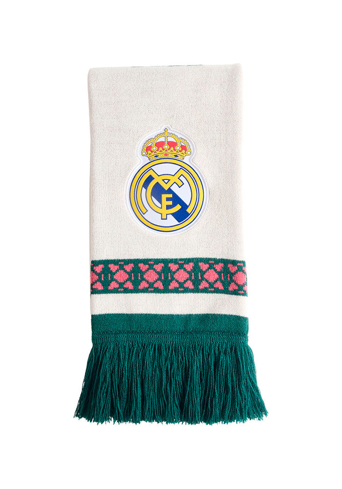 Real Madrid Scarf 2026-2027 White-Aurora-Wild Pink