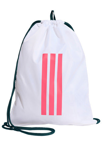 Real Madrid Gymsack 2026-2027 White-Aurora Ivy-Wild Pink