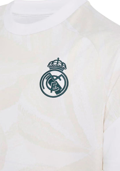 Camiseta Real Madrid Pre-Match 2026-2027 FARM Niño white